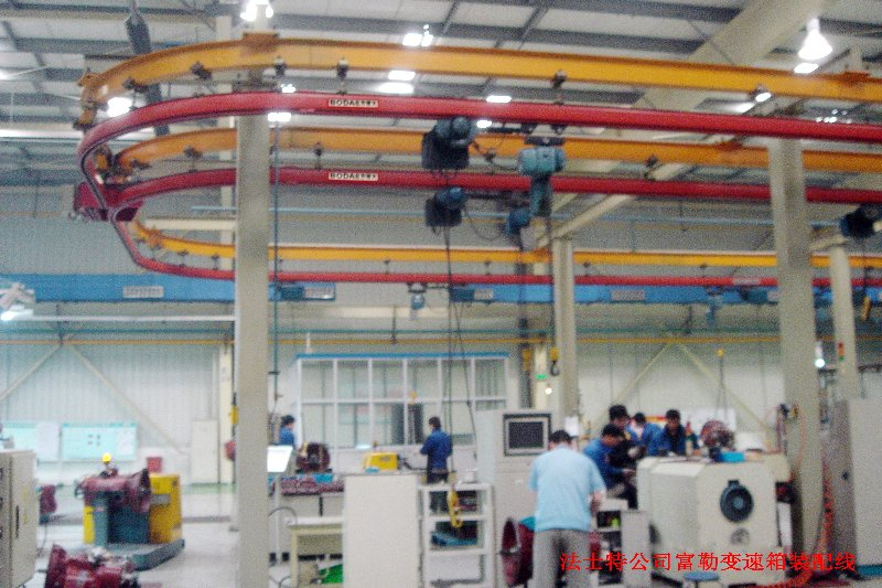 法士特公司富勒变速箱装配线